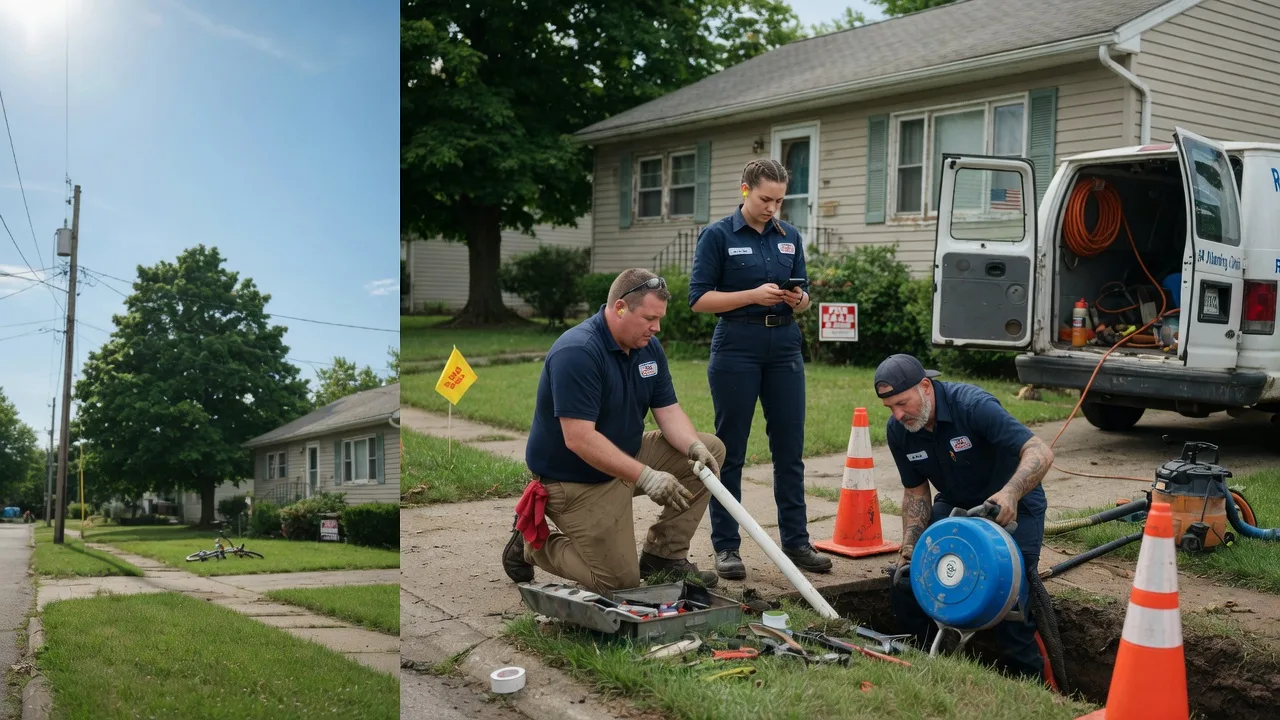 Sewer Line Repair in Waterford Works, NJ near me